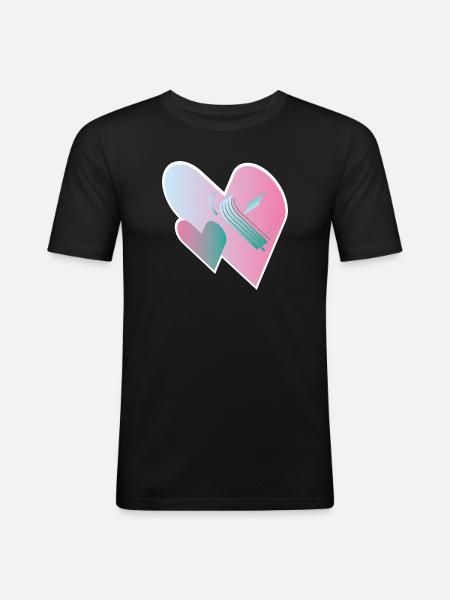 Love Assemble 00 - Men's Slim Fit T-Shirt - black