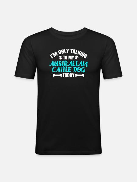 Australian Cattle Dog Owner Owner - Men's Slim Fit T-Shirt - black