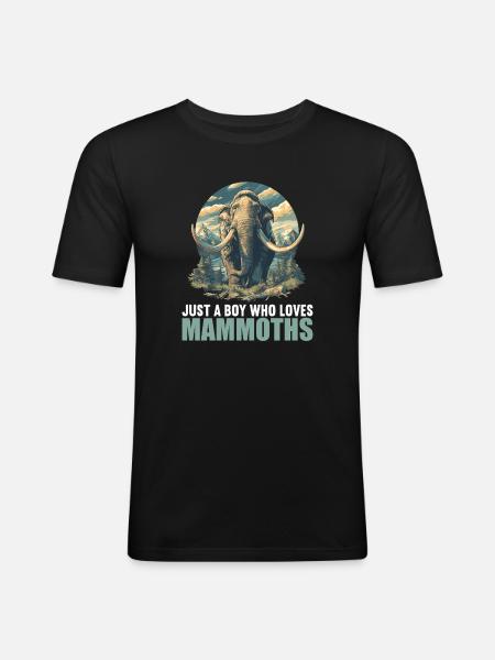 Mammuts Mammut - Männer Slim Fit T-Shirt - Schwarz