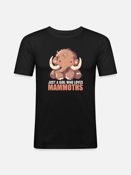 Mammoths Mammoth - Men's Slim Fit T-Shirt - black