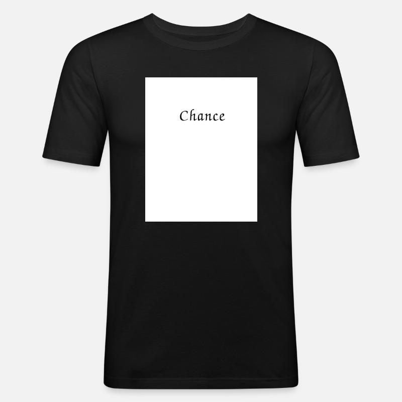 Trending T-shirt design. - Men's Slim Fit T-Shirt - black
