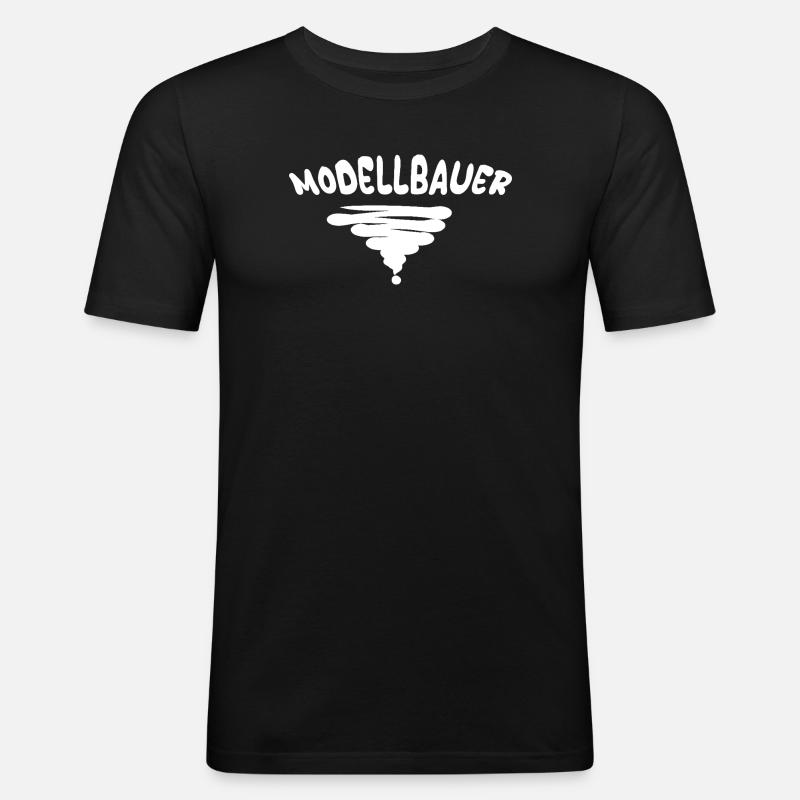 Model maker as a profession - Men's Slim Fit T-Shirt - black