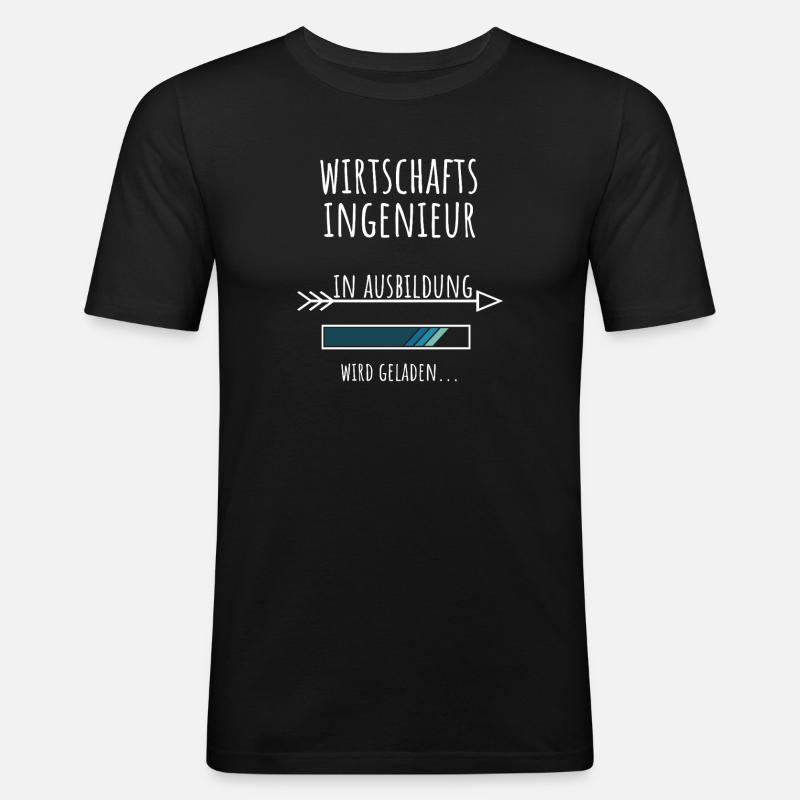 Industrial Engineering Studies Profession Education - Men's Slim Fit T-Shirt - black