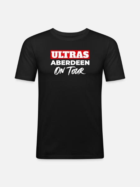 Ultras Aberdeen On Tour - Men's Slim Fit T-Shirt - black