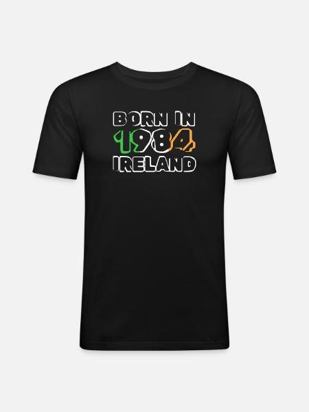 1984 - Men's Slim Fit T-Shirt - black