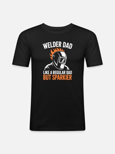 Gift, work, professional, christmas, sweat - Men's Slim Fit T-Shirt - black