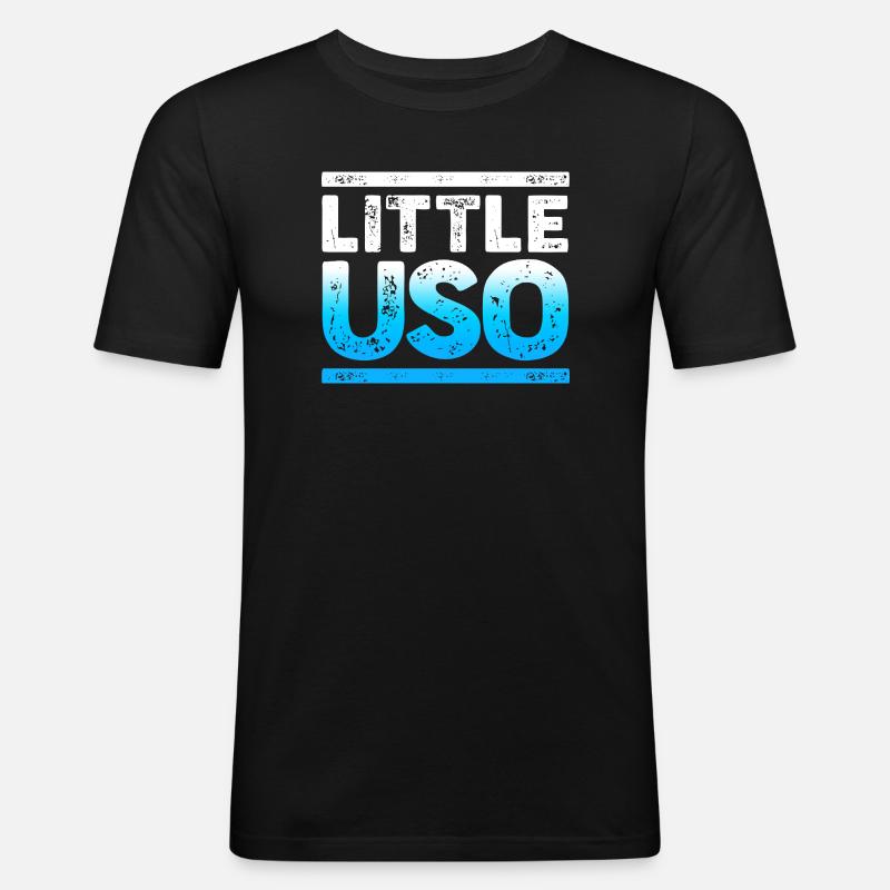Samoa - Männer Slim Fit T-Shirt - Schwarz