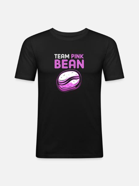 Gender Reveal Team Girl - Men's Slim Fit T-Shirt - black