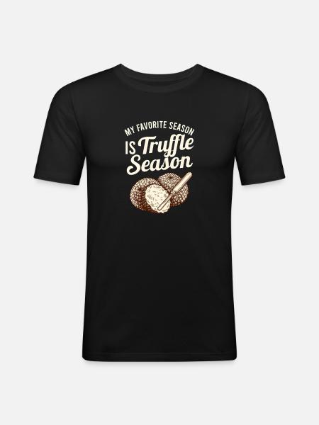 Truffle Design - Men's Slim Fit T-Shirt - black