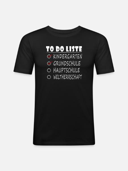 Cadeau d’adieu pour enseignants au secondaire - T-shirt près du corps Homme - noir