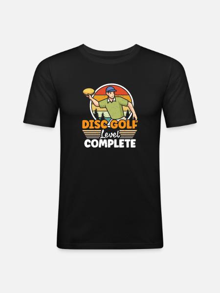 Disc Golf Gifts Disc Golf - Men's Slim Fit T-Shirt - black