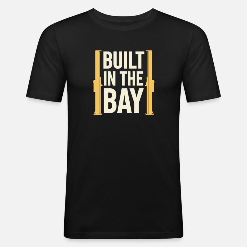 Mechanic apprentice Mechanic workshop apprentice - Men's Slim Fit T-Shirt - black