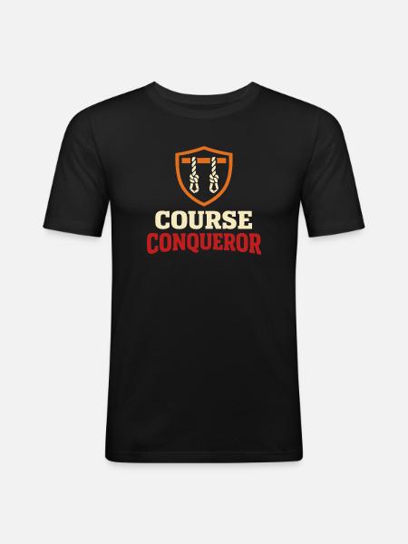 Obstacle Course Racer Obstacle Course Ocr - Men's Slim Fit T-Shirt - black