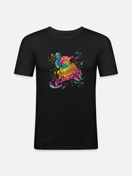 Snowmobile, Snowmobile, Snowmobile - Men's Slim Fit T-Shirt - black