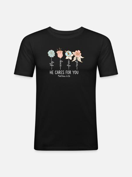 Enfants chrétiens Armor Of God - T-shirt près du corps Homme - noir