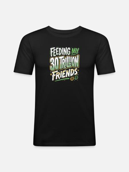 Nutrition Health Expert - Men's Slim Fit T-Shirt - black
