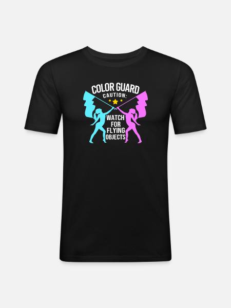 Carnaval Drapeau Carnaval agitant des drapeaux - T-shirt près du corps Homme - noir