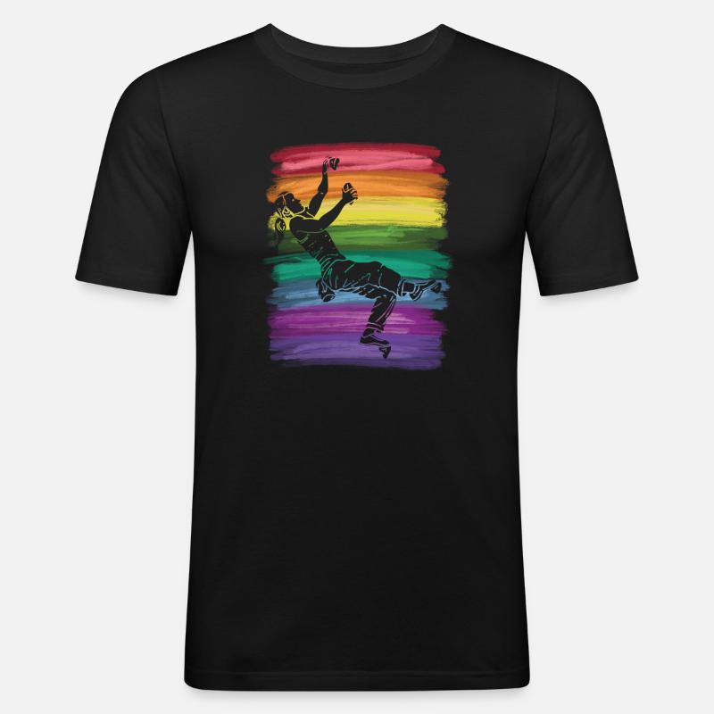Boulderer Boulder Bouldern - Männer Slim Fit T-Shirt - Schwarz