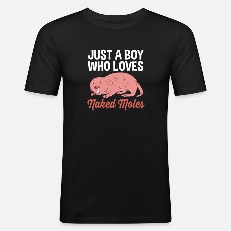 Chiot de sable - T-shirt près du corps Homme - noir