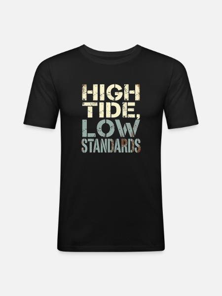Seafarer Design - Men's Slim Fit T-Shirt - black