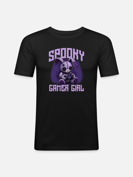 Pastel Goth Soft Goth Gaming Gamer - Men's Slim Fit T-Shirt - black