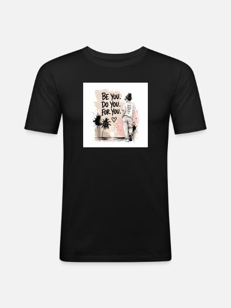 C44E0514-D160-4EC5-B75F-FFC0E88E6842 - Men's Slim Fit T-Shirt - black