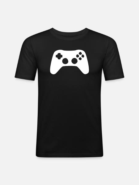 Gamer Gaming Gift - Men's Slim Fit T-Shirt - black