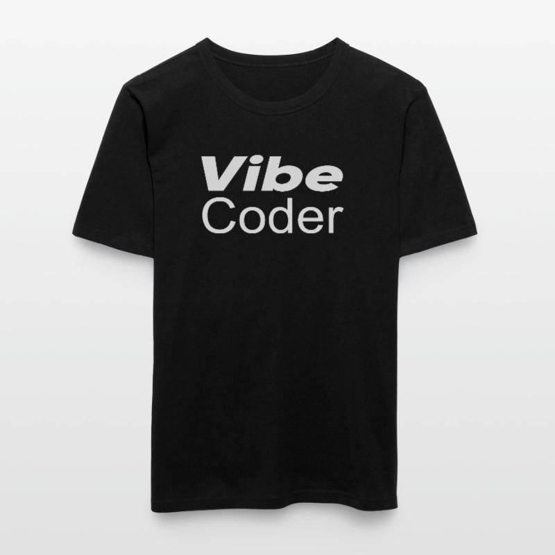 Techno-utopia: Vibe Coder Men's Slim Fit T-Shirt