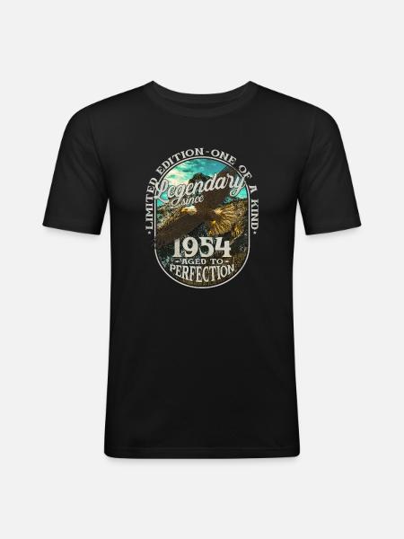 Legendary since 1954 - Men's Slim Fit T-Shirt - black
