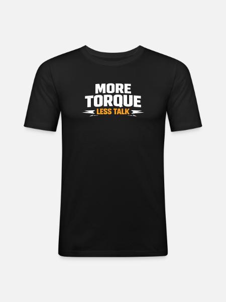 Más par, menos conversación - Camiseta ajustada hombre - negro
