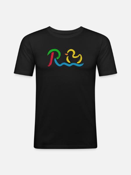 Endlich Rente - Ruhestand - Pension - Männer Slim Fit T-Shirt - Schwarz