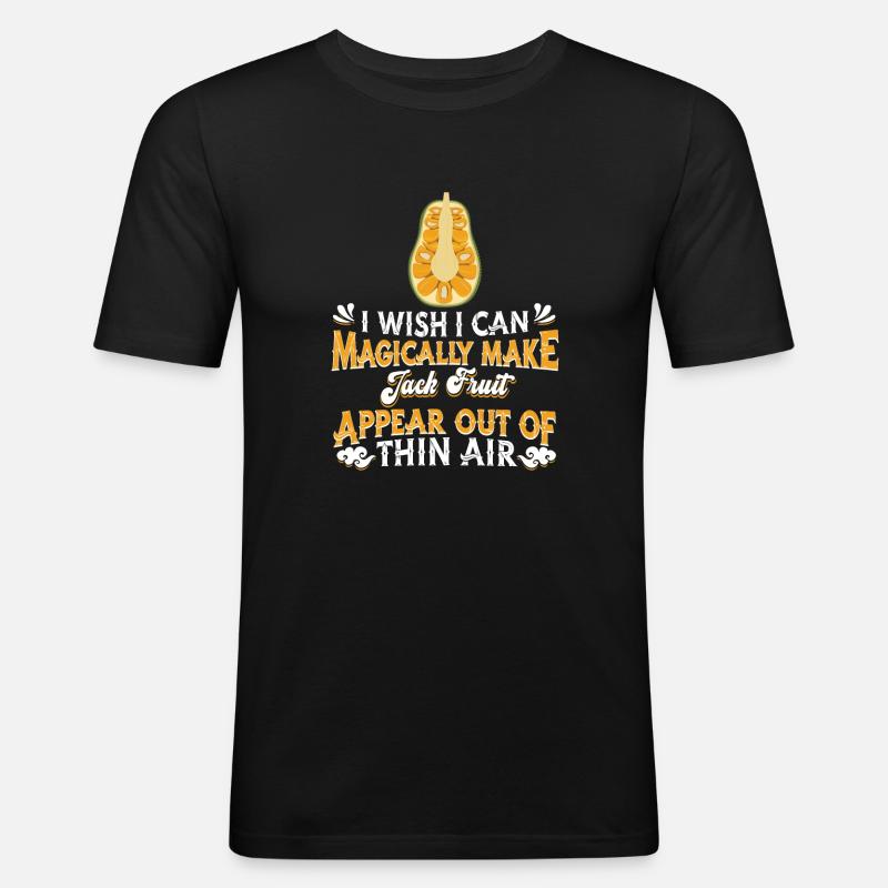 Jackfruit Jackfruit Fruit Fruit - Men's Slim Fit T-Shirt - black