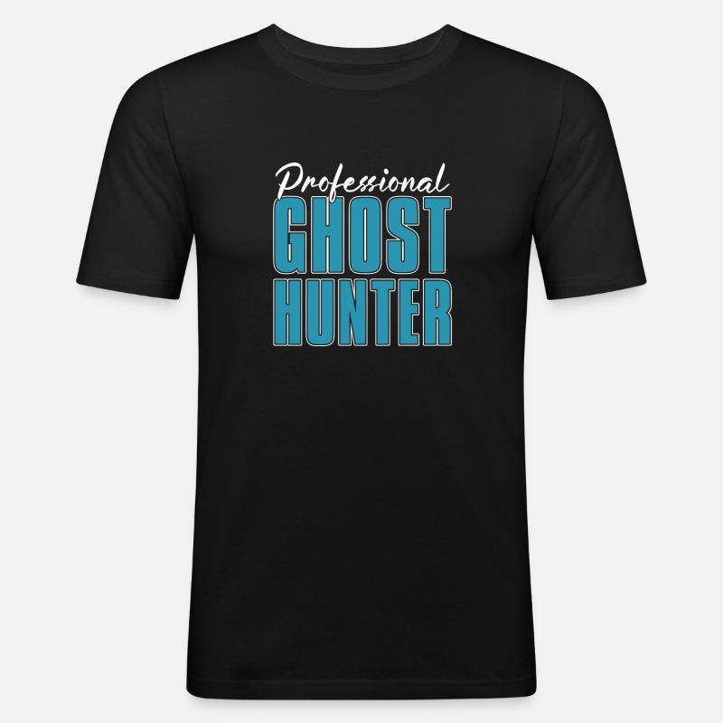 Halloween - Männer Slim Fit T-Shirt - Schwarz