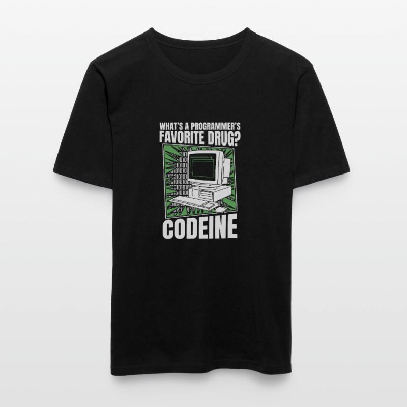 Developer Coder Programmer Codein Men's Slim Fit T-Shirt