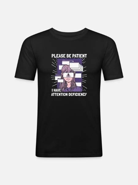 Psychology Psychologist - Men's Slim Fit T-Shirt - black