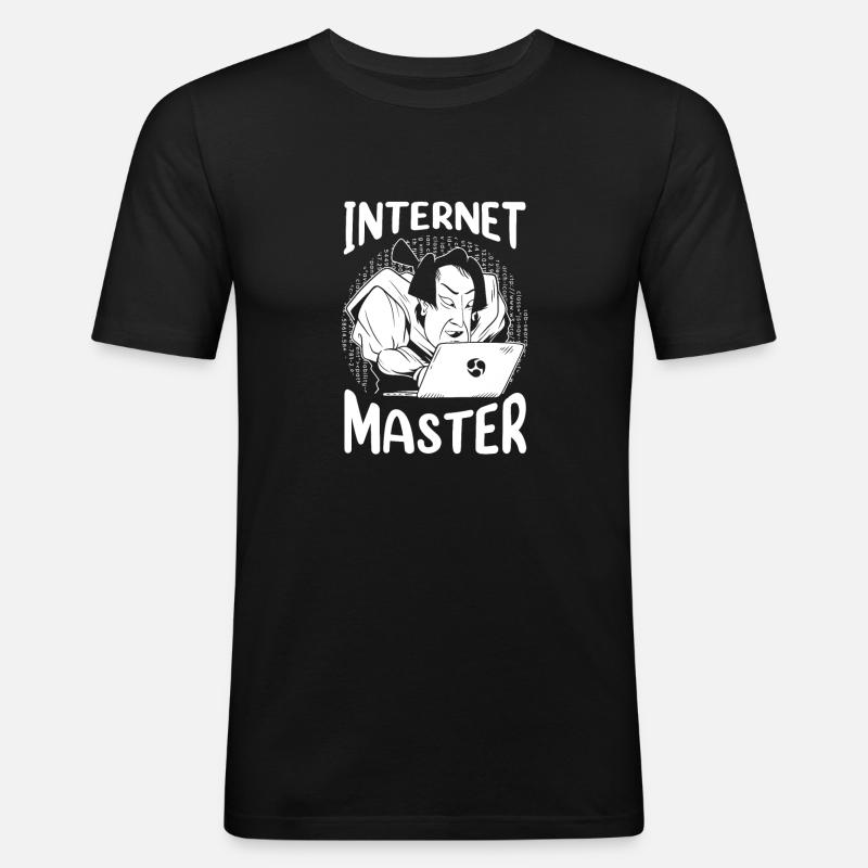 Web Developer Web Developer - Men's Slim Fit T-Shirt - black