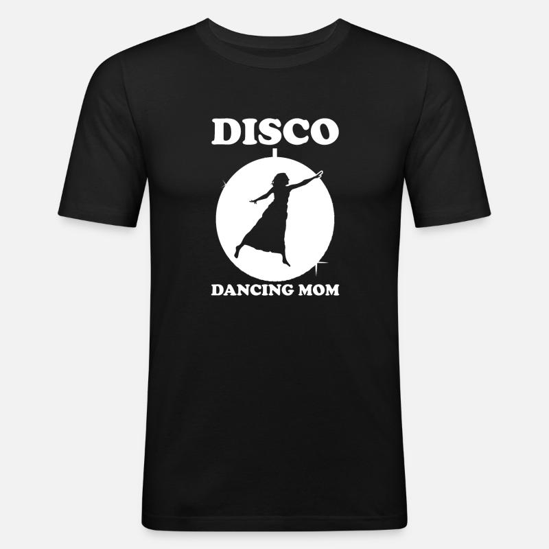 Maman Mère Mère Danse Mère - T-shirt près du corps Homme - noir
