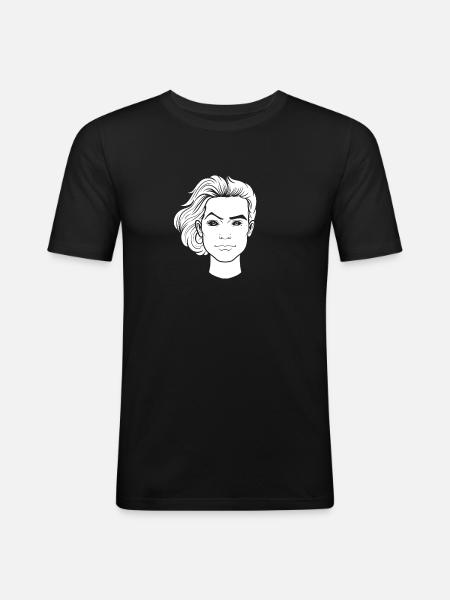 Drag Queen - Men's Slim Fit T-Shirt - black