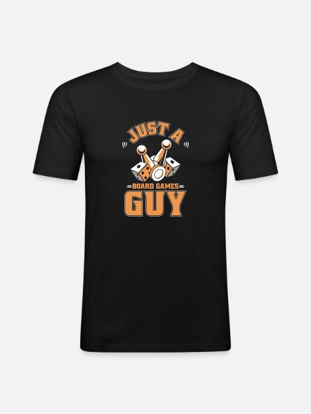 Board Game Board Game - Men's Slim Fit T-Shirt - black