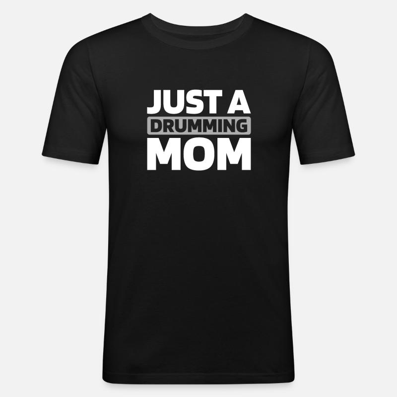 Drums Drummers Drummers - Men's Slim Fit T-Shirt - black