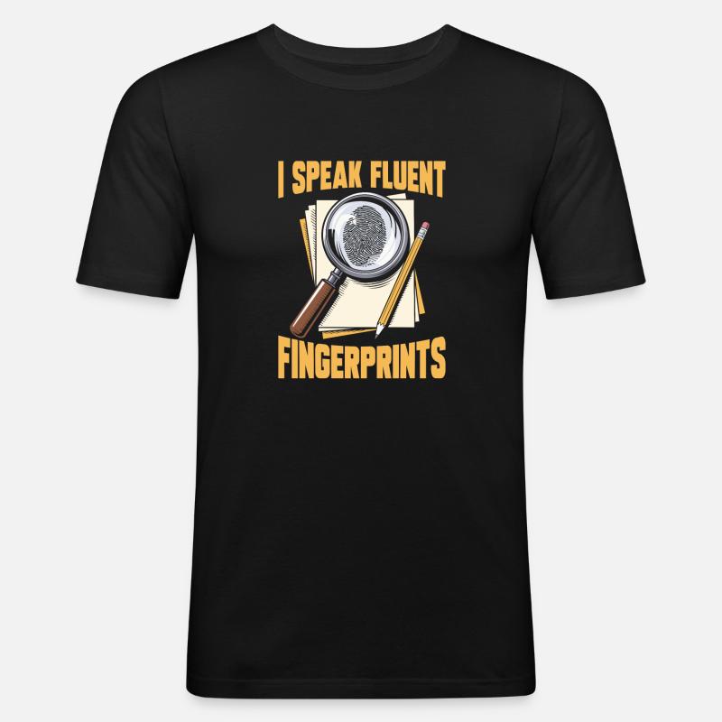 Forensics Forensic Experts - Men's Slim Fit T-Shirt - black