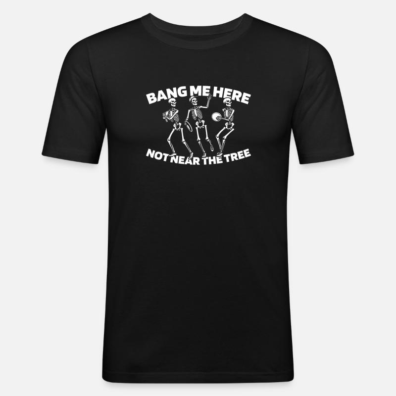 Frisbee Golf Disc Golf - Men's Slim Fit T-Shirt - black