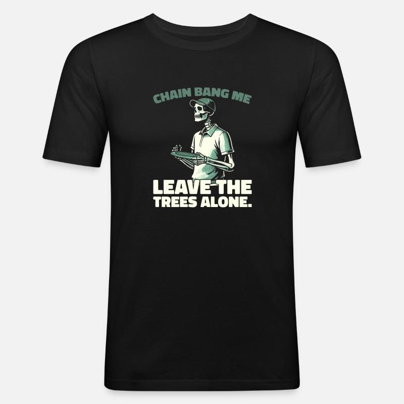Frisbee Golf Disc Golf - Men's Slim Fit T-Shirt - black