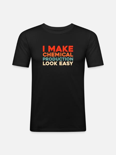 Ramoneur - T-shirt près du corps Homme - noir