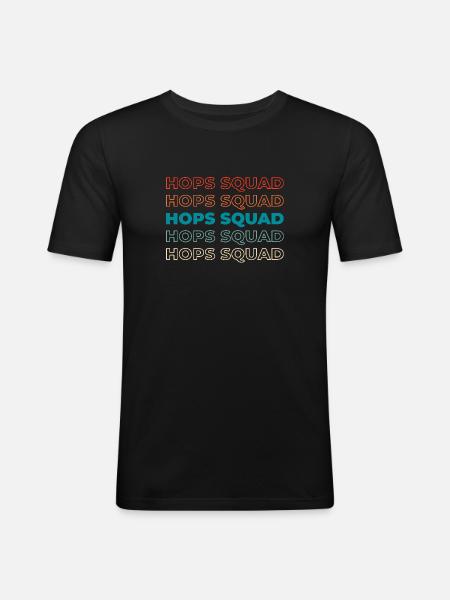 Caméraman Kader - T-shirt près du corps Homme - noir