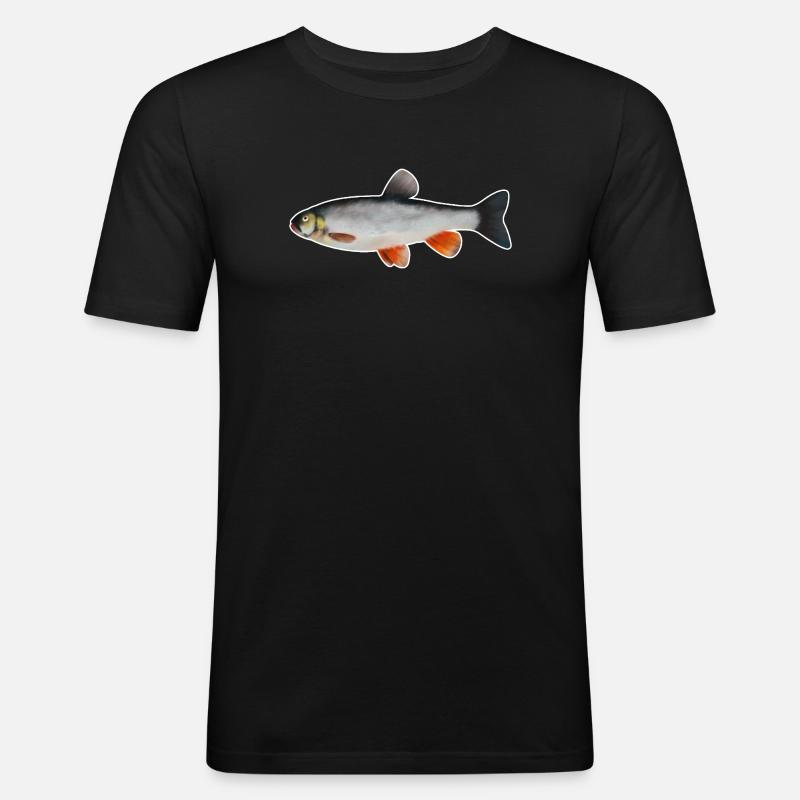 Döbel.1 - Männer Slim Fit T-Shirt - Schwarz