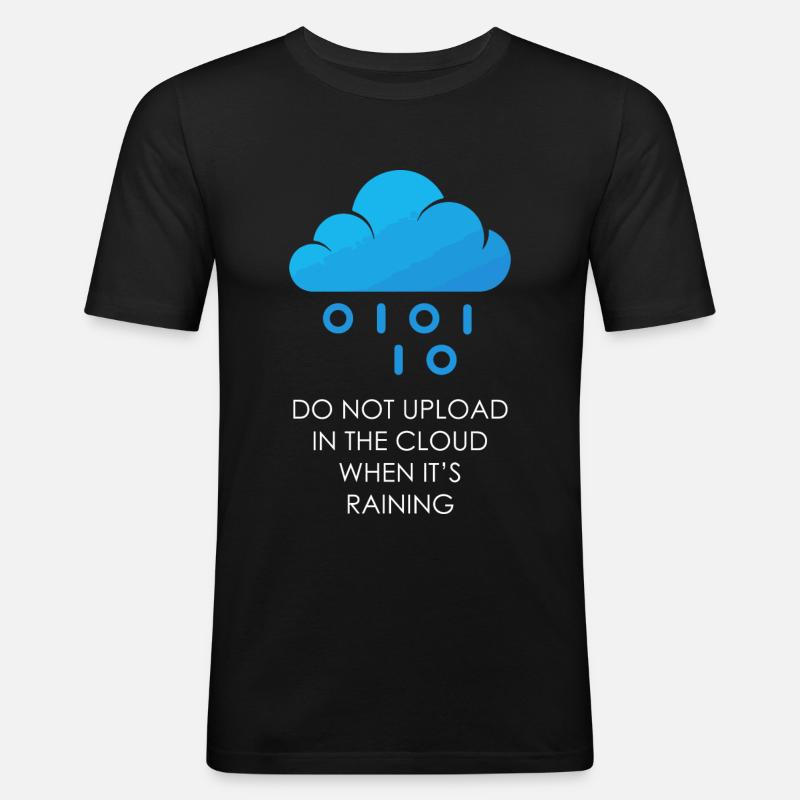 Programmer Coder Software Developer - Men's Slim Fit T-Shirt - black