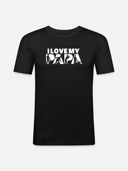 Stahlbauer Eisenarbeiter Metallkonstruktion - Männer Slim Fit T-Shirt - Schwarz