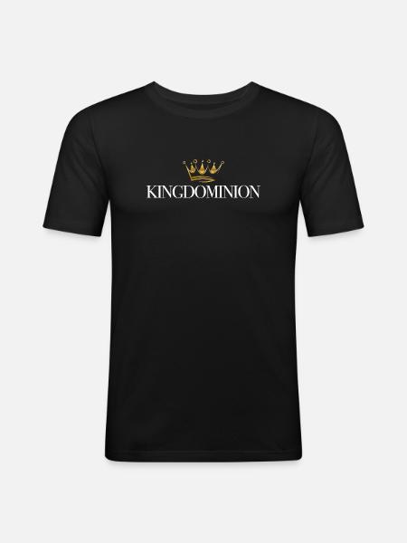 kingdom - Men's Slim Fit T-Shirt - black