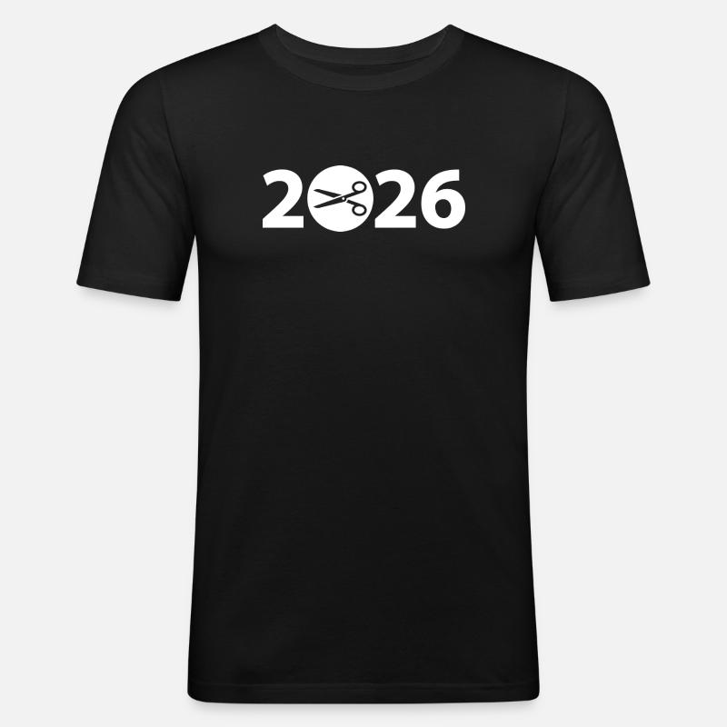 Schneider 2026, Handarbeit 2026 - Männer Slim Fit T-Shirt - Schwarz